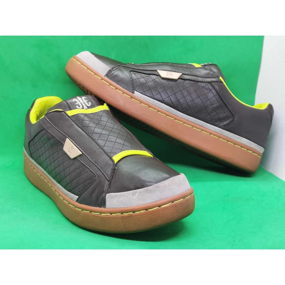 Royal Elastics Icon Lux Brown Lemon Men Size 10.5 Slip On Casual Shoes 0234230